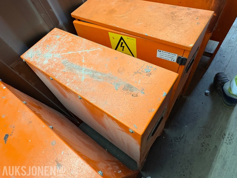 2022 Byggestrømskap Satema 63A 400/230V - 2 stk - Equipo de construcción: foto 5 2022 Byggestrømskap Satema 63A 400/230V - 2 stk - Equipo de construcción: foto 5
