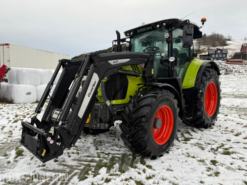 2023 Claas Arion 550, kun 759 timar - Quicke frontlaster (med vekt) - Tractor: foto 1 2023 Claas Arion 550, kun 759 timar - Quicke frontlaster (med vekt) - Tractor: foto 1