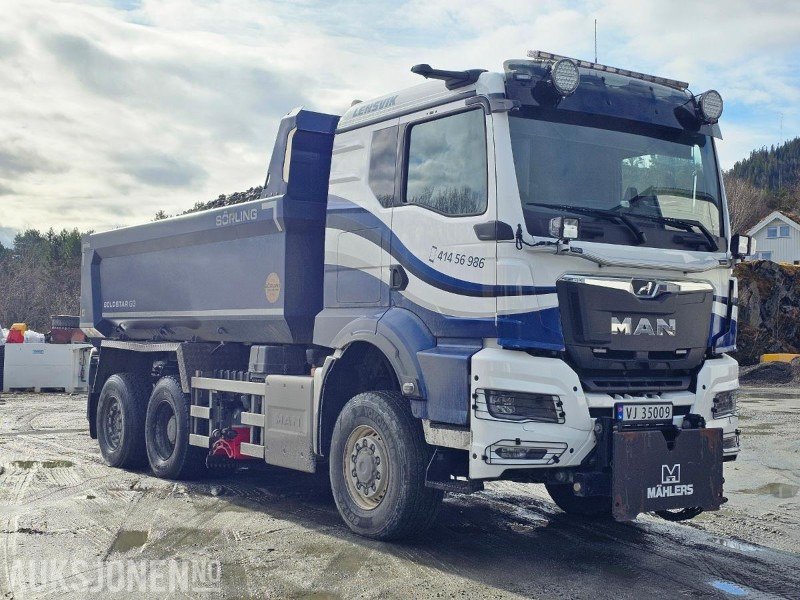2024 MAN TGS 28.520 6x6/4 - Topp utstyrt tipp- og brøytebil - Camión volquete: foto 3 2024 MAN TGS 28.520 6x6/4 - Topp utstyrt tipp- og brøytebil - Camión volquete: foto 3
