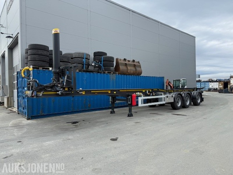 2025 INVEPE JOLUSO containersemi med tipp - ny-garanti - Semirremolque portacontenedore/ Intercambiable: foto 1 2025 INVEPE JOLUSO containersemi med tipp - ny-garanti - Semirremolque portacontenedore/ Intercambiable: foto 1