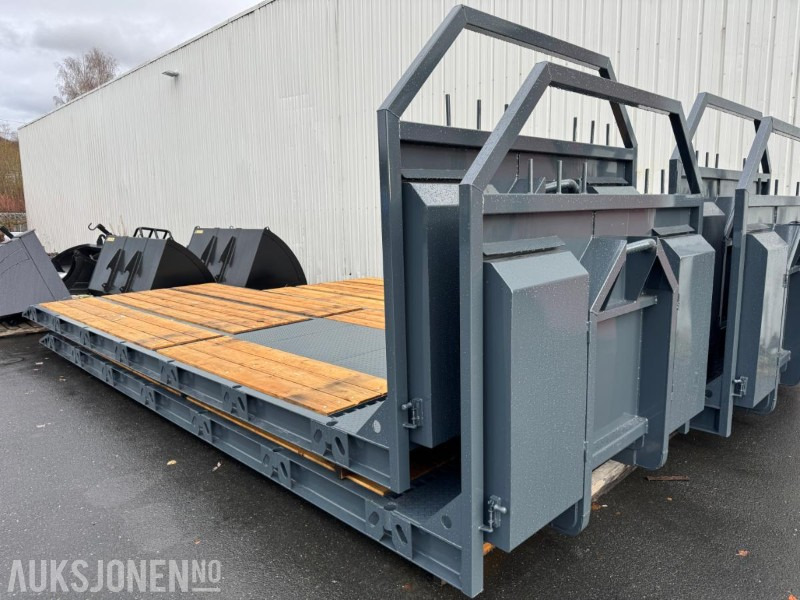 2025 NYTT Maskinflak med staker og låsbare skap - Camión multibasculante: foto 1 2025 NYTT Maskinflak med staker og låsbare skap - Camión multibasculante: foto 1