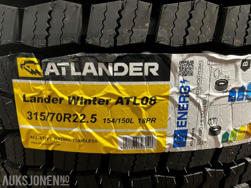 Camión Atlander Winter ATL08 315/70R22,5 lastebildekk: foto 1