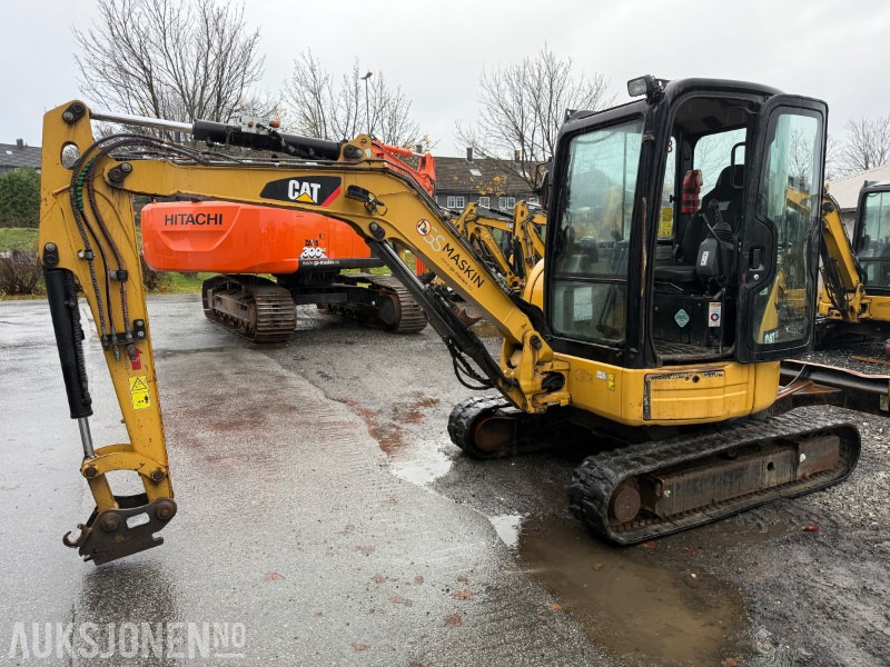 Cat 303.5E - Minigraver - SMP hurtigfeste S40 - SMP graveskuff + smalskuff - 7204 timer - Miniexcavadora: foto 1 Cat 303.5E - Minigraver - SMP hurtigfeste S40 - SMP graveskuff + smalskuff - 7204 timer - Miniexcavadora: foto 1
