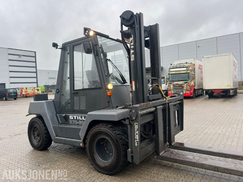 Equipo de manutención Still R70-80 Dieseltruck løfte kapasitet 8 t: foto 7 Equipo de manutención Still R70-80 Dieseltruck løfte kapasitet 8 t: foto 7