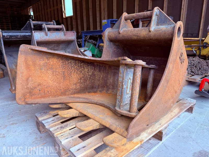 2 stk. SMP skuffer - S45 feste - Implemento para Maquinaria de construcción: foto 1 2 stk. SMP skuffer - S45 feste - Implemento para Maquinaria de construcción: foto 1