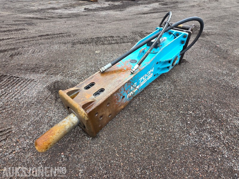 MSB MS700H Pigghammer med S70 feste - Implemento para Maquinaria de construcción: foto 1 MSB MS700H Pigghammer med S70 feste - Implemento para Maquinaria de construcción: foto 1