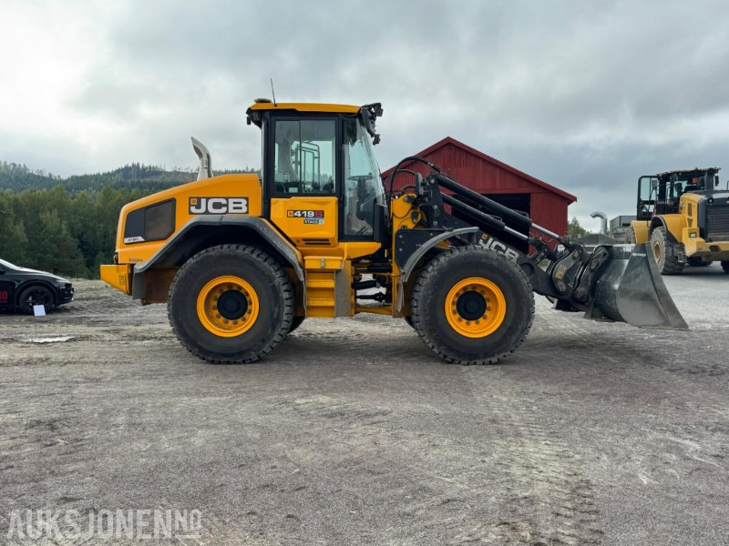 JCB 419S NORDIC EDITION 2024 – KUN 61 T – SENTRALSMØRING, 3./4. FUNKSJON, KOMFORTPAKKE, GODT UTSTYRT - Cargadora de ruedas: foto 4 JCB 419S NORDIC EDITION 2024 – KUN 61 T – SENTRALSMØRING, 3./4. FUNKSJON, KOMFORTPAKKE, GODT UTSTYRT - Cargadora de ruedas: foto 4