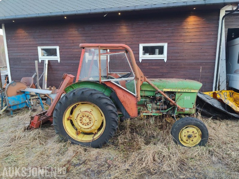 John Deere 510 traktor prosjekt - Tractor: foto 1 John Deere 510 traktor prosjekt - Tractor: foto 1