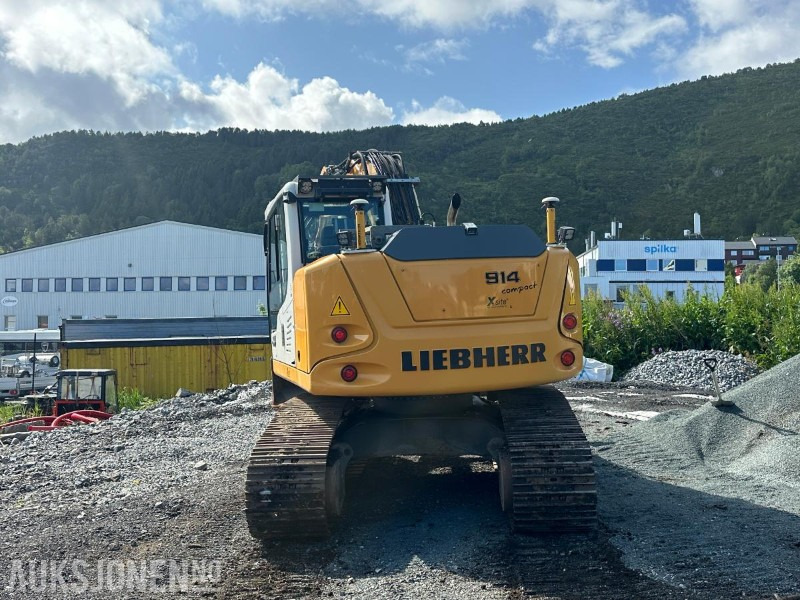 Liebherr R914 STD Compact Litronic Beltegraver - 2932 Timer - Sentralsmøring - Novatron 3D GPS - Kamera - 4 Skuffer - Excavadora: foto 3 Liebherr R914 STD Compact Litronic Beltegraver - 2932 Timer - Sentralsmøring - Novatron 3D GPS - Kamera - 4 Skuffer - Excavadora: foto 3