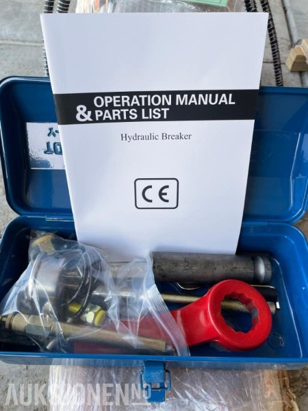 NY KM 1000 PIGGHAMMER s60-FESTE CE merket GARANTI - Martillo hidráulico: foto 4 NY KM 1000 PIGGHAMMER s60-FESTE CE merket GARANTI - Martillo hidráulico: foto 4