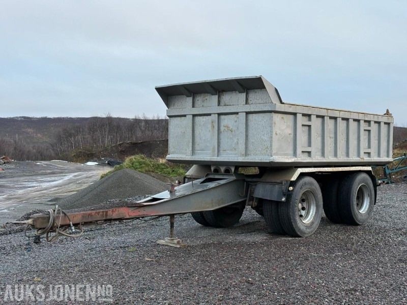 1978 OHNA 180 ALB - 2 akslet - Tipphenger - Remolque: foto 1 1978 OHNA 180 ALB - 2 akslet - Tipphenger - Remolque: foto 1