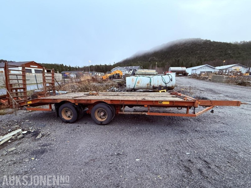 2007 NC Trailers BT-18 Maskinhenger - 2 aksler - Remolque: foto 4 2007 NC Trailers BT-18 Maskinhenger - 2 aksler - Remolque: foto 4