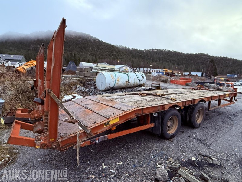 2007 NC Trailers BT-18 Maskinhenger - 2 aksler - Remolque: foto 5 2007 NC Trailers BT-18 Maskinhenger - 2 aksler - Remolque: foto 5