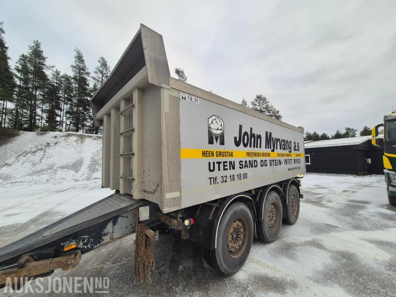 2012 Nor Slep PHV-24T Trippelkjerre, Alu, Ny EU - Remolque: foto 1 2012 Nor Slep PHV-24T Trippelkjerre, Alu, Ny EU - Remolque: foto 1