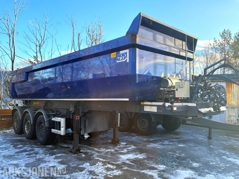 2014 Nor Slep tippsemi med flyttbar King-Pin og vibro på kasse - EU godkjent til 24.04.2026 - Remolque: foto 2 2014 Nor Slep tippsemi med flyttbar King-Pin og vibro på kasse - EU godkjent til 24.04.2026 - Remolque: foto 2