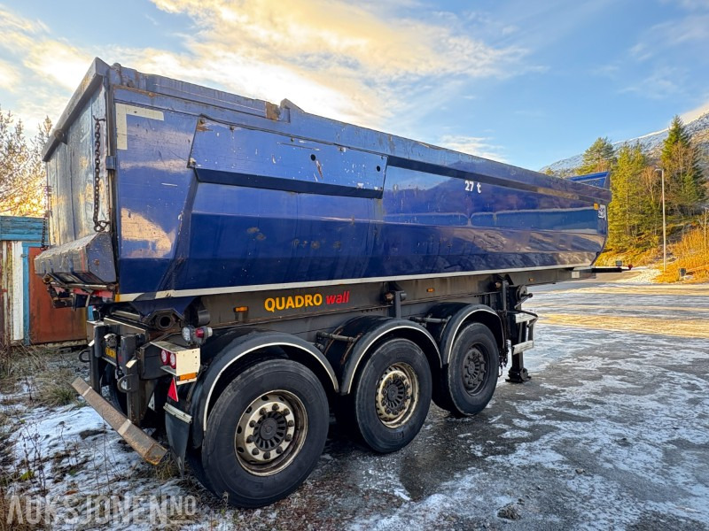 2014 Nor Slep tippsemi med flyttbar King-Pin og vibro på kasse - EU godkjent til 24.04.2026 - Remolque: foto 3 2014 Nor Slep tippsemi med flyttbar King-Pin og vibro på kasse - EU godkjent til 24.04.2026 - Remolque: foto 3