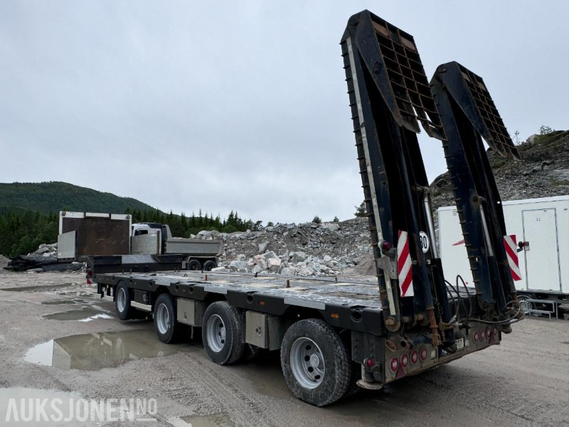 Remolque 2019 Carnehl CSTV 40-60 - 4 akslet maskinsemi - Manuelt uttrekk - Hydraulisk bredding - Støttelabber bak - Fjernstyring: foto 6