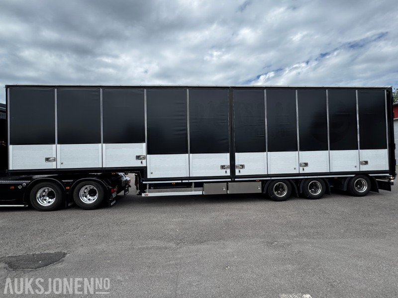 Pacton Semitrailer m/sideåpning - Skyvbart tak - EU fram til November! - Remolque: foto 1 Pacton Semitrailer m/sideåpning - Skyvbart tak - EU fram til November! - Remolque: foto 1