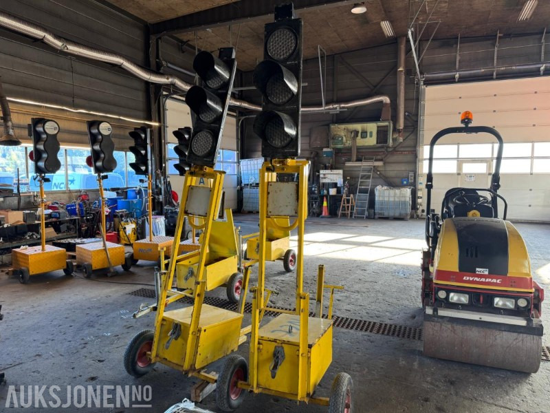 Equipo de construcción Sett med trafikklys med scanner: foto 1