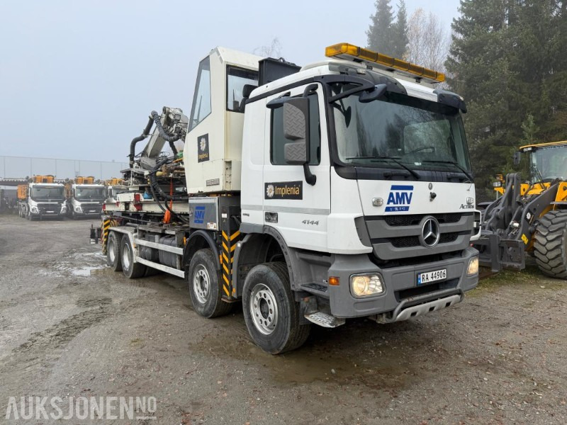 2013 MERCEDES-BENZ 4144  ACTROS, AMV Bolterigg, Nylig EU-godkjent chassi - Vehículo municipal: foto 3 2013 MERCEDES-BENZ 4144  ACTROS, AMV Bolterigg, Nylig EU-godkjent chassi - Vehículo municipal: foto 3