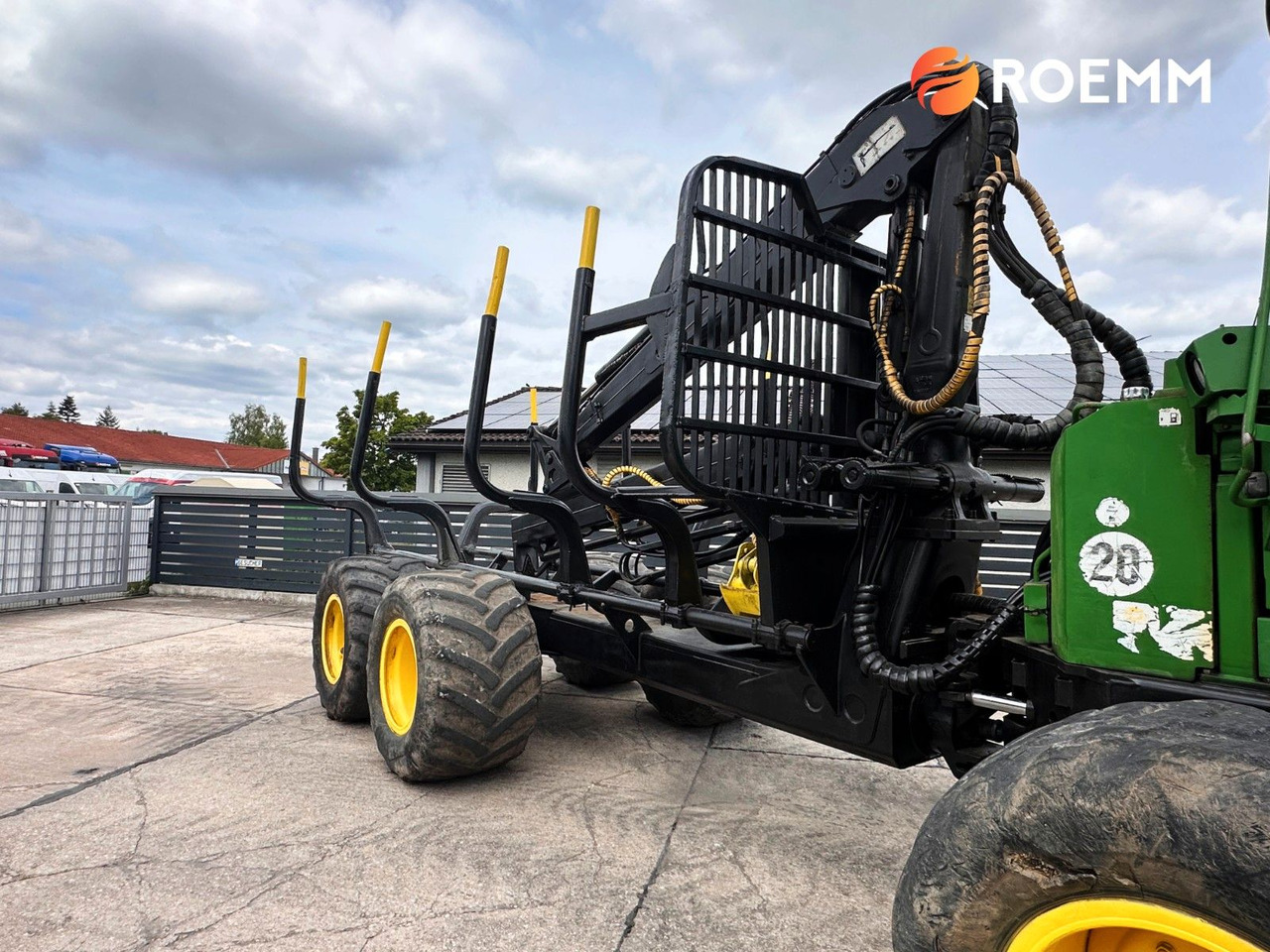 Autocargador John Deere 1110 D*KRAN CF572 10 Meter: foto 9