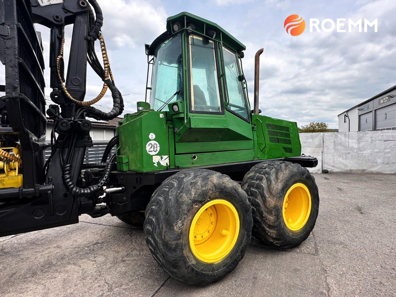 Autocargador John Deere 1110 D*KRAN CF572 10 Meter: foto 8