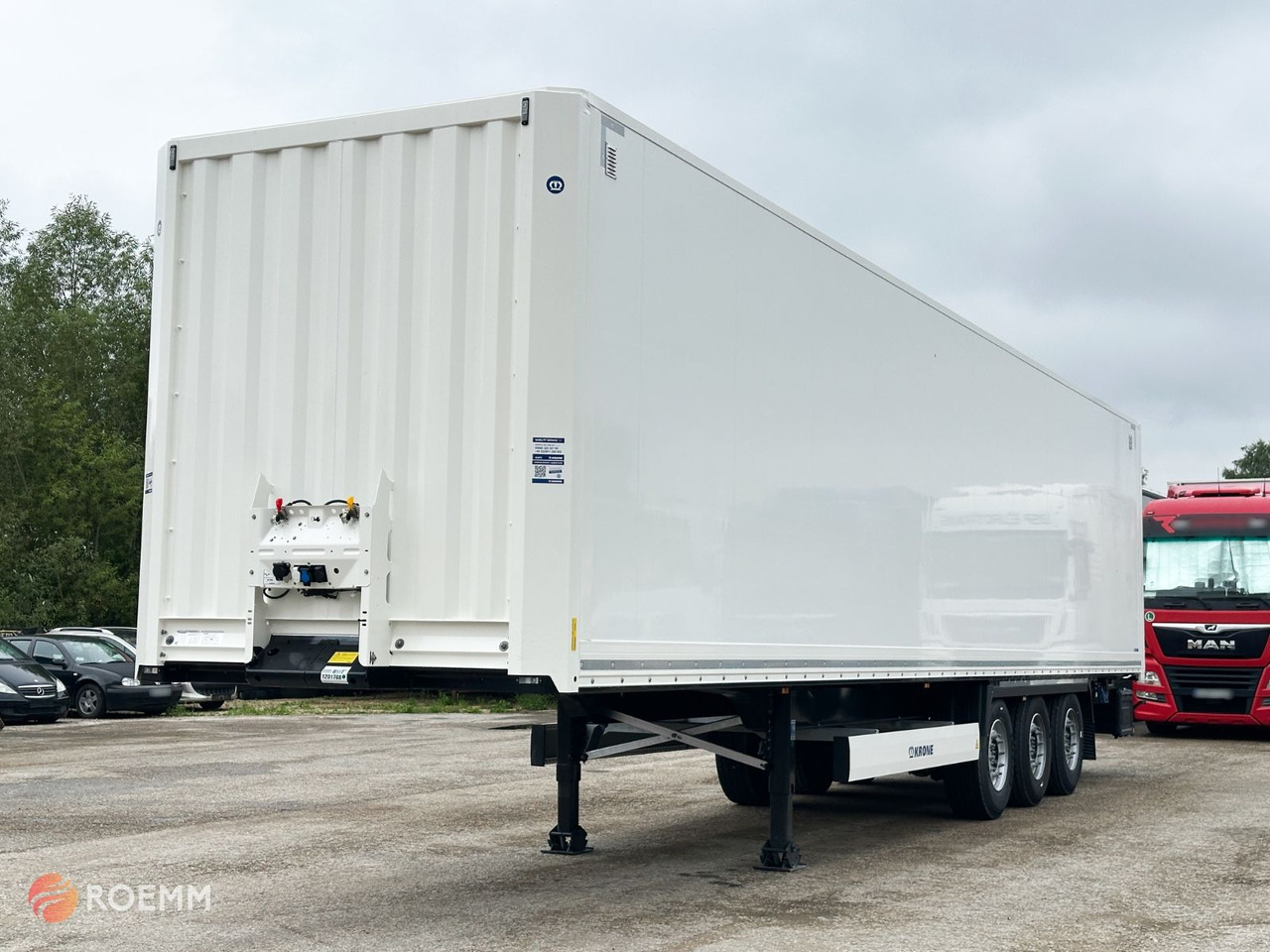 Krone DryLiner*2 Stk*Code XL*Liftachse*Sofort - Semirremolque caja cerrada: foto 1 Krone DryLiner*2 Stk*Code XL*Liftachse*Sofort - Semirremolque caja cerrada: foto 1