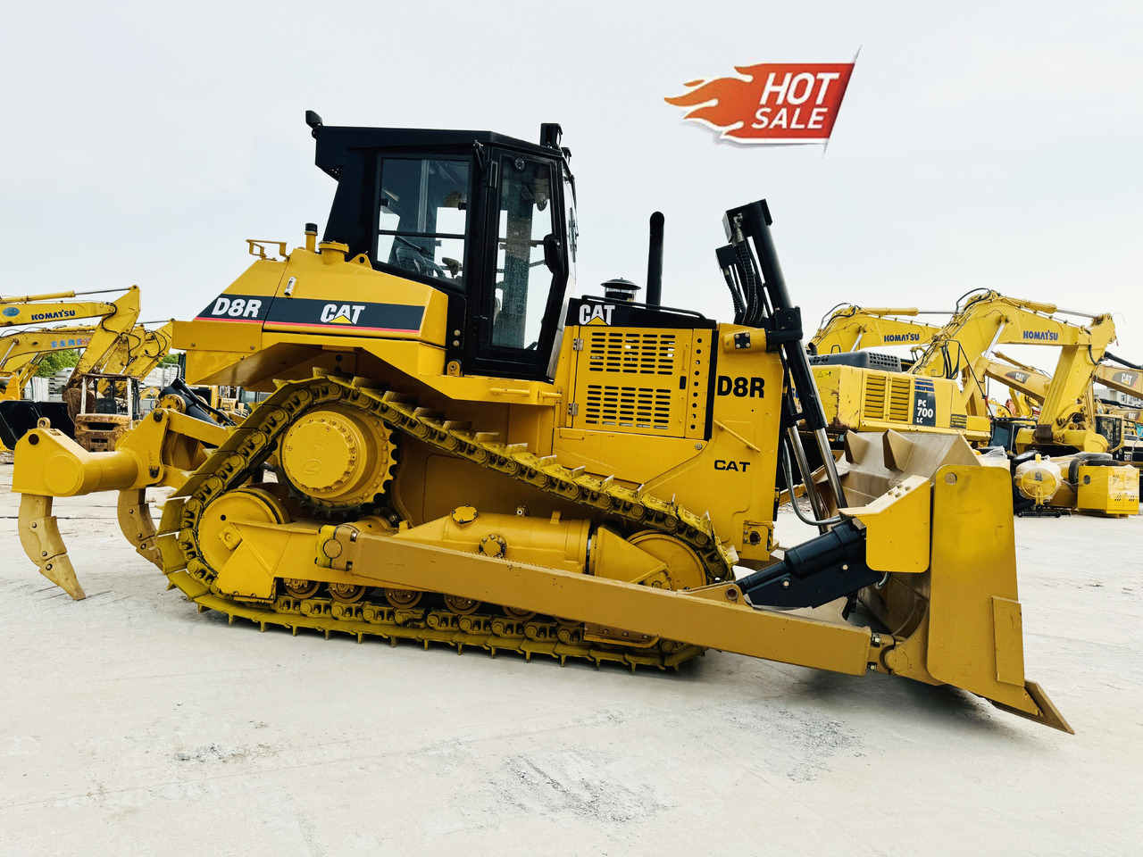 Bulldozer CATERPILLAR CAT D8R USED BULLDOZER D8T D4C D6G D7G D7R D7E D9R D10R Secondhand Dozer for Sale in Good Condition: foto 11