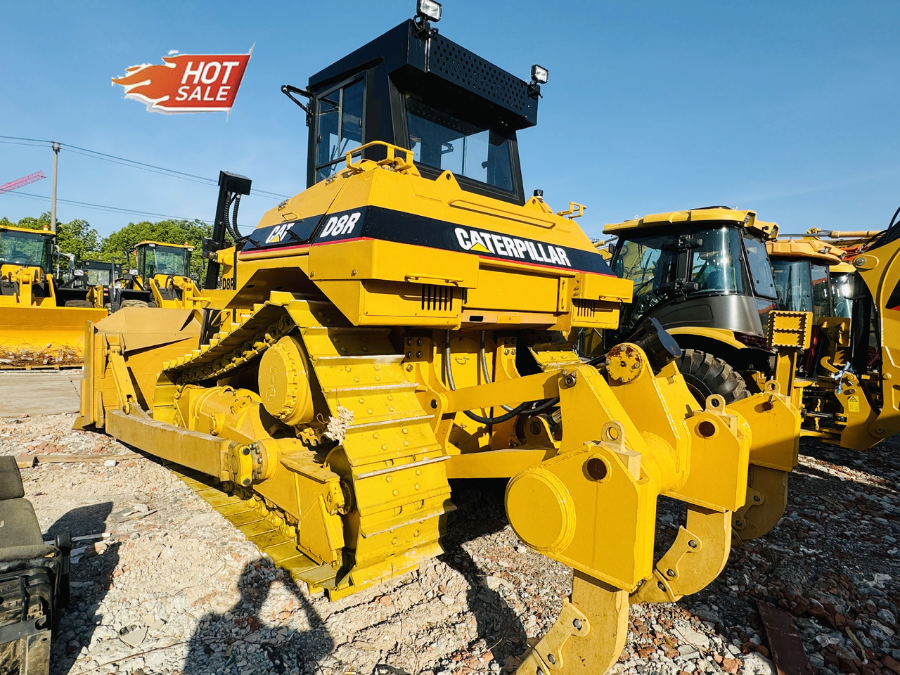 Bulldozer CATERPILLAR CAT D8R USED BULLDOZER D8T D4C D6G D7G D7R D7E D9R D10R Secondhand Dozer for Sale in Good Condition: foto 10