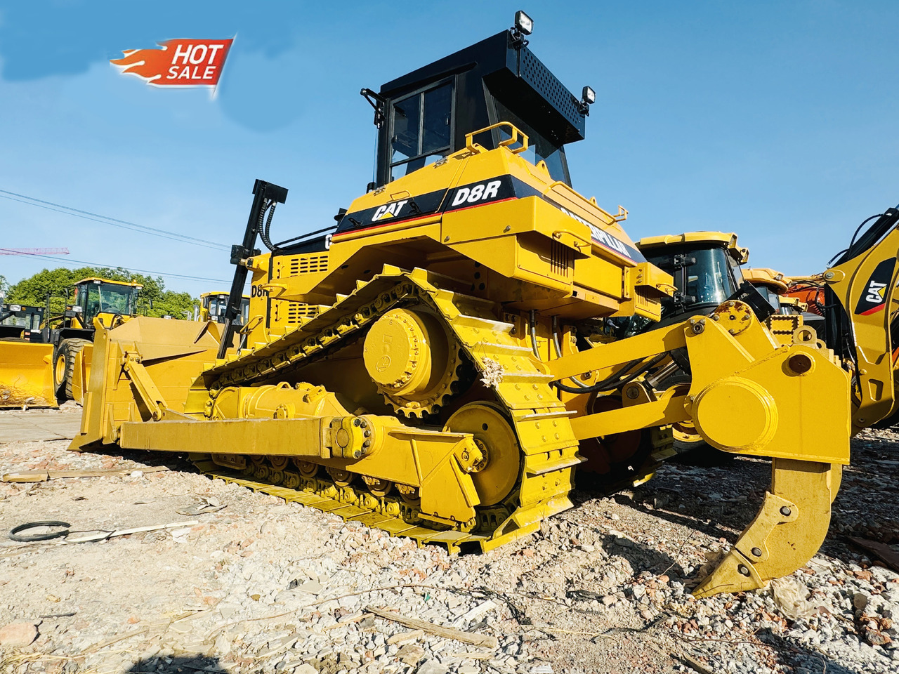 Bulldozer CATERPILLAR CAT D8R USED BULLDOZER D8T D4C D6G D7G D7R D7E D9R D10R Secondhand Dozer for Sale in Good Condition: foto 7