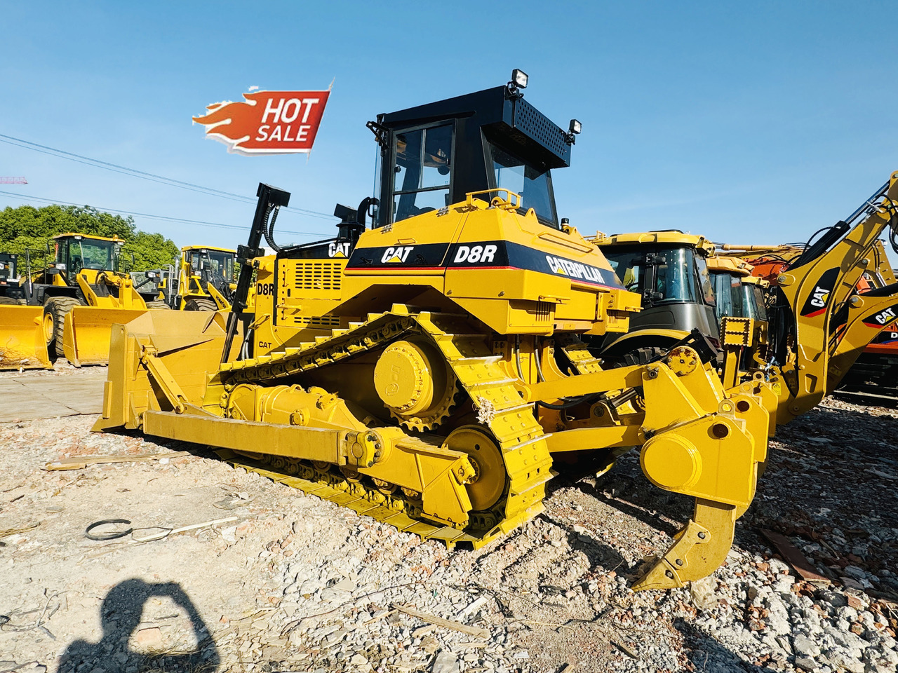 Bulldozer CATERPILLAR CAT D8R USED BULLDOZER D8T D4C D6G D7G D7R D7E D9R D10R Secondhand Dozer for Sale in Good Condition: foto 8