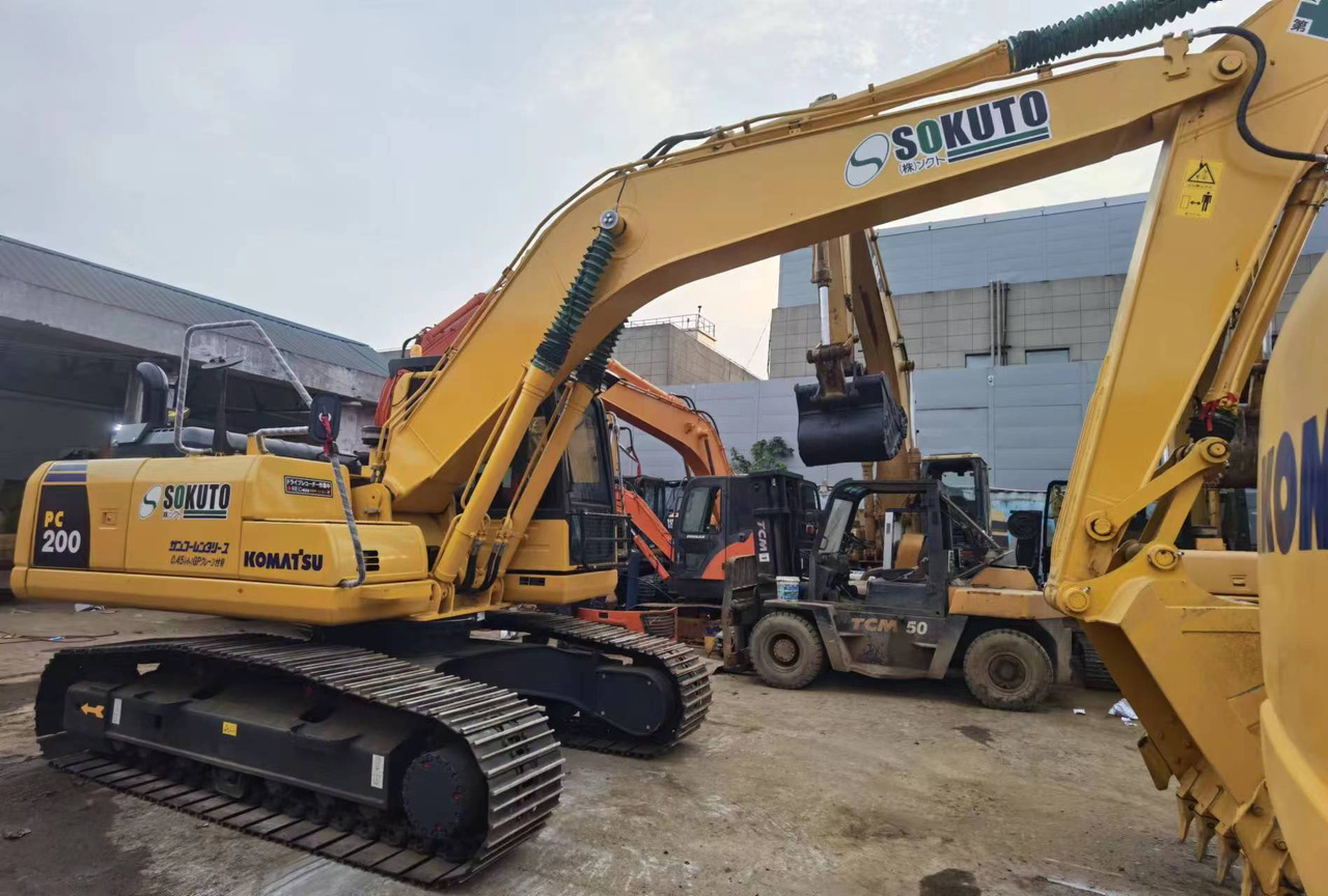 Komatsu PC200 PC210 PC220 Used Excavator Crawler Hydraulic High Quality Secondhand Excavator for Sale - Excavadora de cadenas: foto 3 Komatsu PC200 PC210 PC220 Used Excavator Crawler Hydraulic High Quality Secondhand Excavator for Sale - Excavadora de cadenas: foto 3