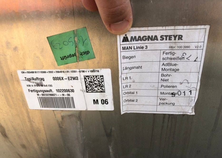Nou marca MAGNA MAN TGX - Depósito de combustible para Camión: foto 5 Nou marca MAGNA MAN TGX - Depósito de combustible para Camión: foto 5
