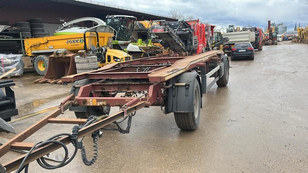 Rohr Abroll Rohr BPW - import Recent DE - Remolque multilift/ Portacontenedores de cadenas: foto 1 Rohr Abroll Rohr BPW - import Recent DE - Remolque multilift/ Portacontenedores de cadenas: foto 1