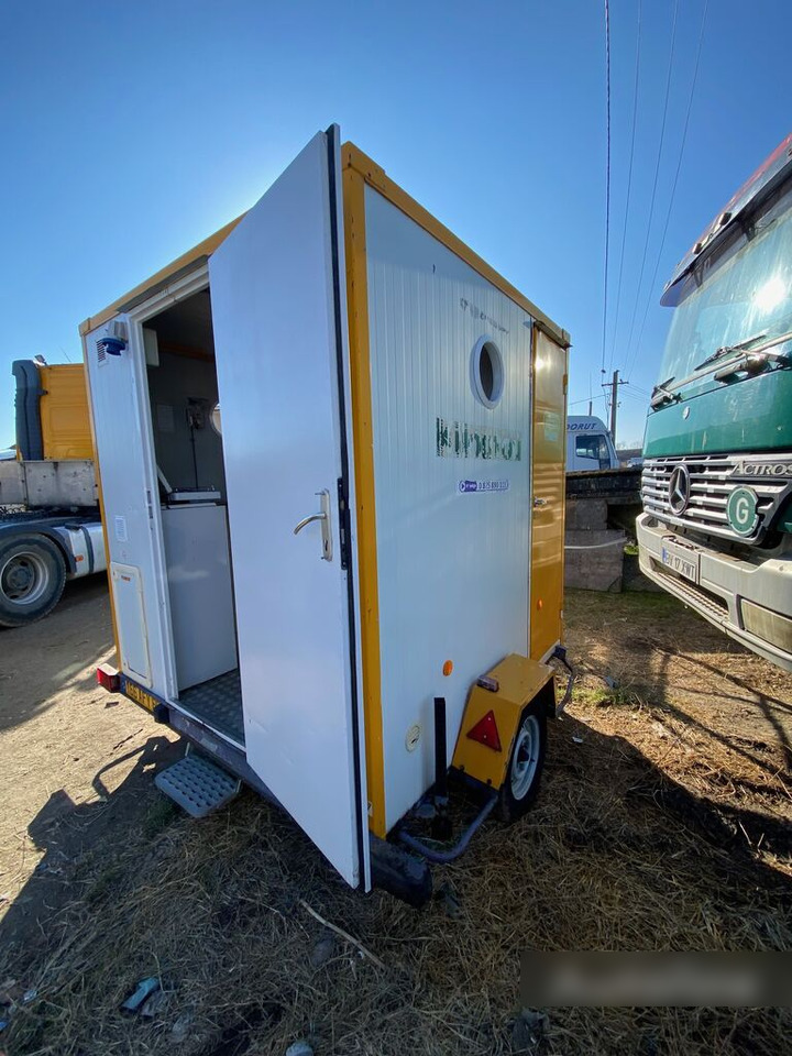 Remolque caja cerrada, Casa contenedor Trailor Remorca Auto Santier : Bucatarie + WC + depozit: foto 9