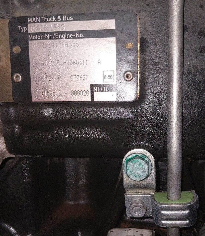 MAN D2676LF45   MAN TGX TGS truck - Motor para Camión: foto 3 MAN D2676LF45   MAN TGX TGS truck - Motor para Camión: foto 3