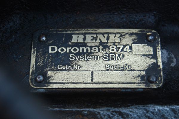 MAN RENK DOROMAT 874 MAN - Caja de cambios para Camión: foto 5 MAN RENK DOROMAT 874 MAN - Caja de cambios para Camión: foto 5