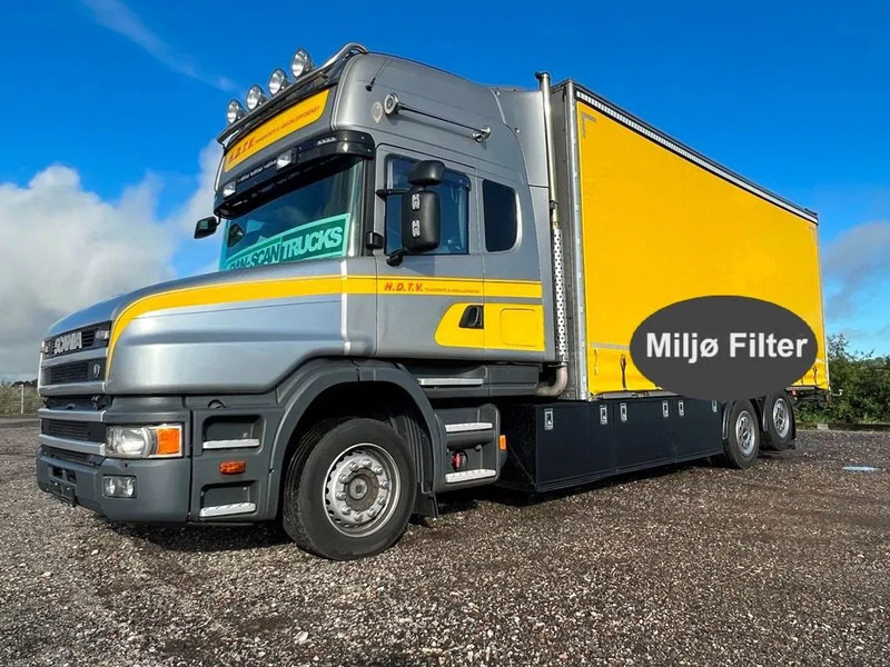 Scania T420 Exaust Miljø filter. - Camión caja cerrada: foto 1 Scania T420 Exaust Miljø filter. - Camión caja cerrada: foto 1