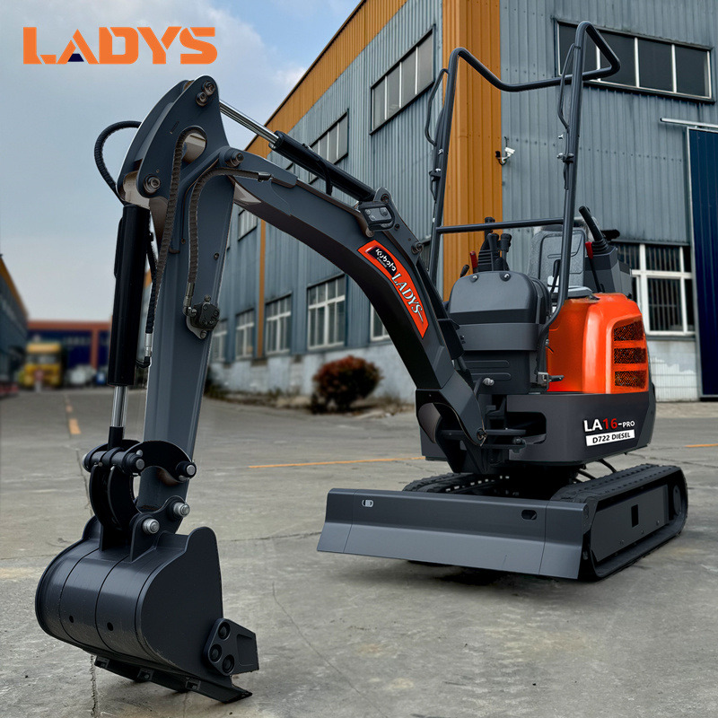 LADYS LA16Pro Mini Excavator CE Certification Kubota Engine(Factory Outlet) Mini Pelle Minibagger Minikoparka Miniexcavadora - Miniexcavadora: foto 1 LADYS LA16Pro Mini Excavator CE Certification Kubota Engine(Factory Outlet) Mini Pelle Minibagger Minikoparka Miniexcavadora - Miniexcavadora: foto 1