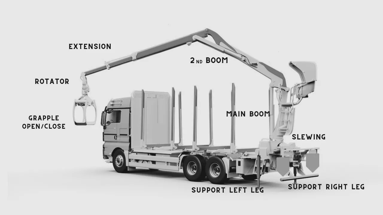Set Radio Remote Scanreco RC 400 with Valve Palfinger Hiab Cranab Loglift - Remolque forestal: foto 4 Set Radio Remote Scanreco RC 400 with Valve Palfinger Hiab Cranab Loglift - Remolque forestal: foto 4