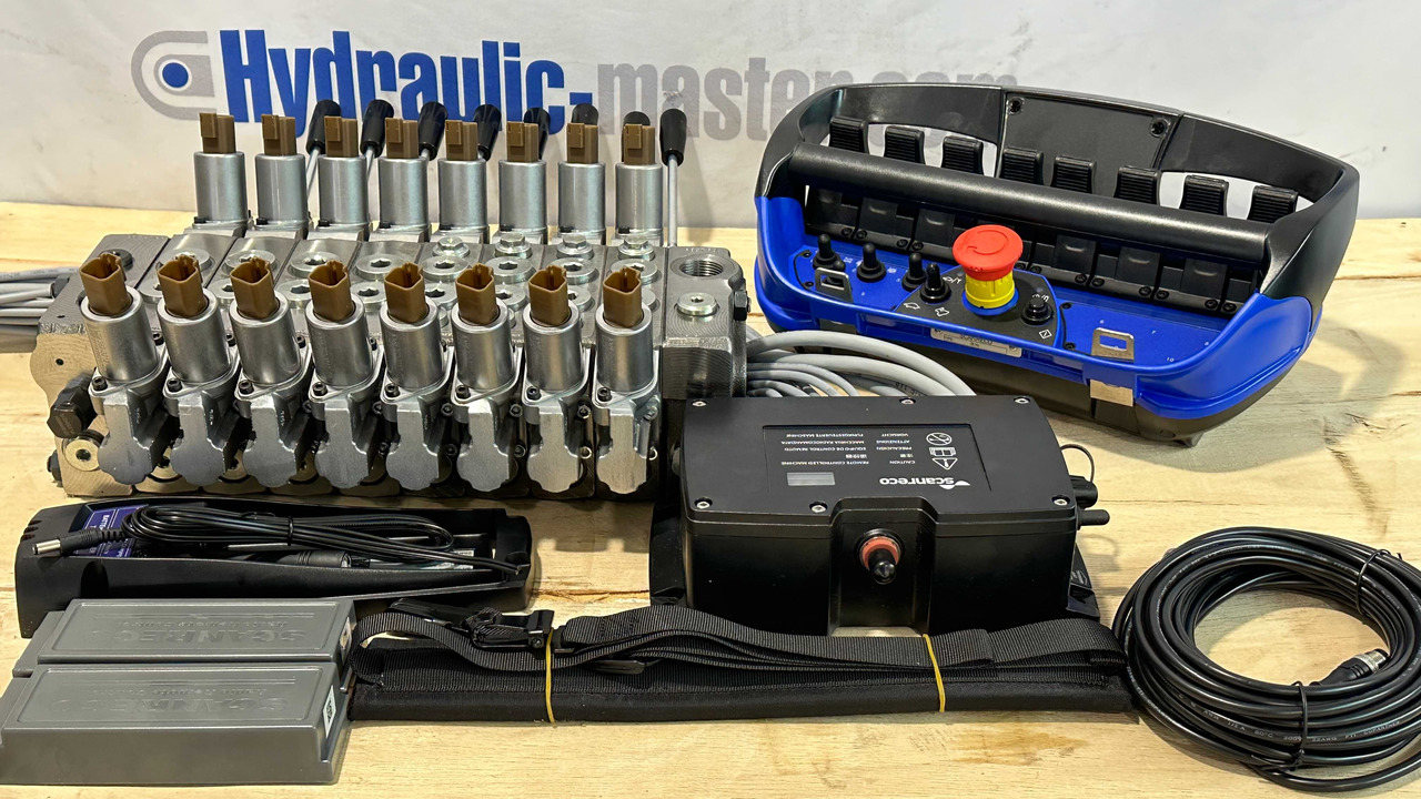 Set Scanreco RC400 with Walvoil DPX100 Cormach, Atlas, Liebherr, Fassi - Remolque forestal: foto 1 Set Scanreco RC400 with Walvoil DPX100 Cormach, Atlas, Liebherr, Fassi - Remolque forestal: foto 1