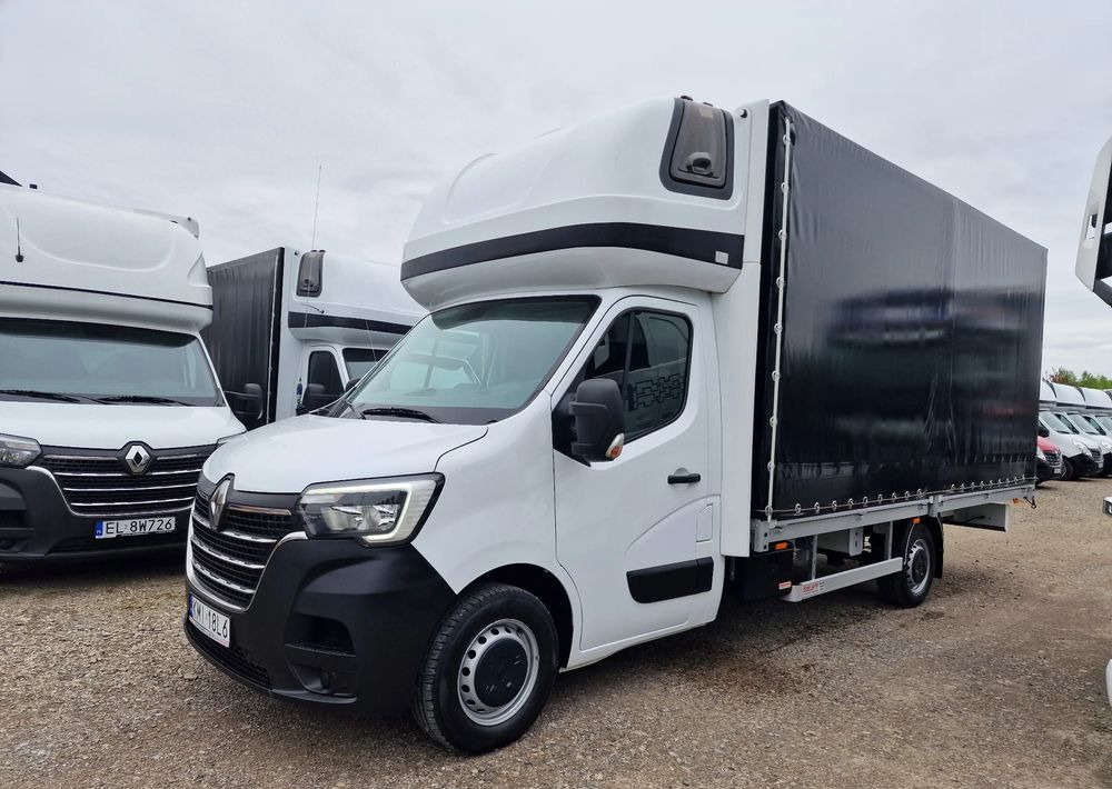 Renault Renault Master IV 10PALET Kabina MAXI-XXL 2021r - Furgoneta con lona: foto 1 Renault Renault Master IV 10PALET Kabina MAXI-XXL 2021r - Furgoneta con lona: foto 1