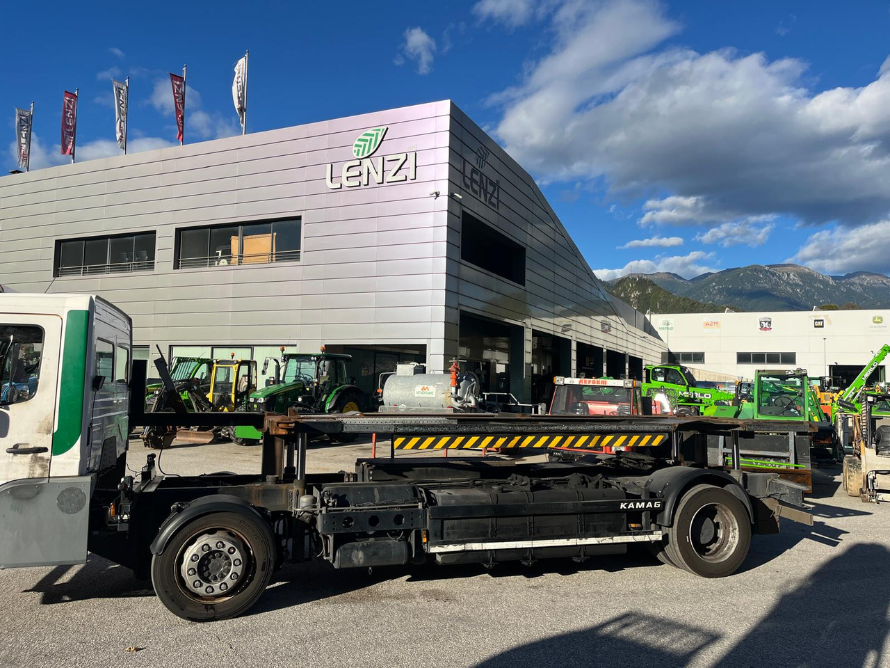 Camión portacontenedore/ Intercambiable MERCEDES-BENZ KAMAG: foto 8 Camión portacontenedore/ Intercambiable MERCEDES-BENZ KAMAG: foto 8