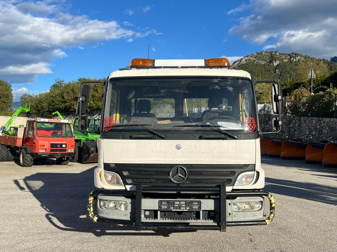 Camión portacontenedore/ Intercambiable MERCEDES-BENZ KAMAG: foto 13 Camión portacontenedore/ Intercambiable MERCEDES-BENZ KAMAG: foto 13