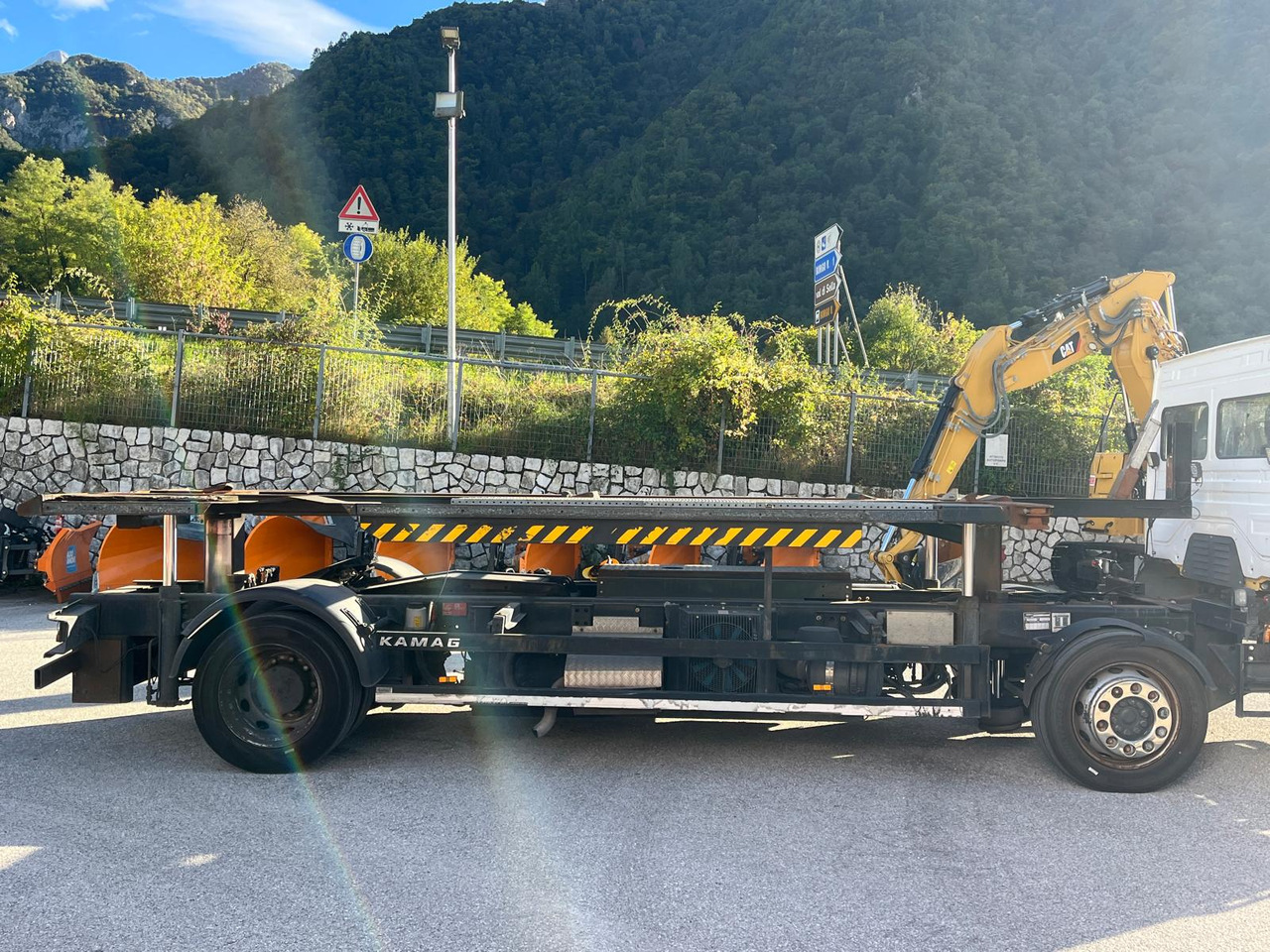 MERCEDES-BENZ KAMAG - Camión portacontenedore/ Intercambiable: foto 5 MERCEDES-BENZ KAMAG - Camión portacontenedore/ Intercambiable: foto 5