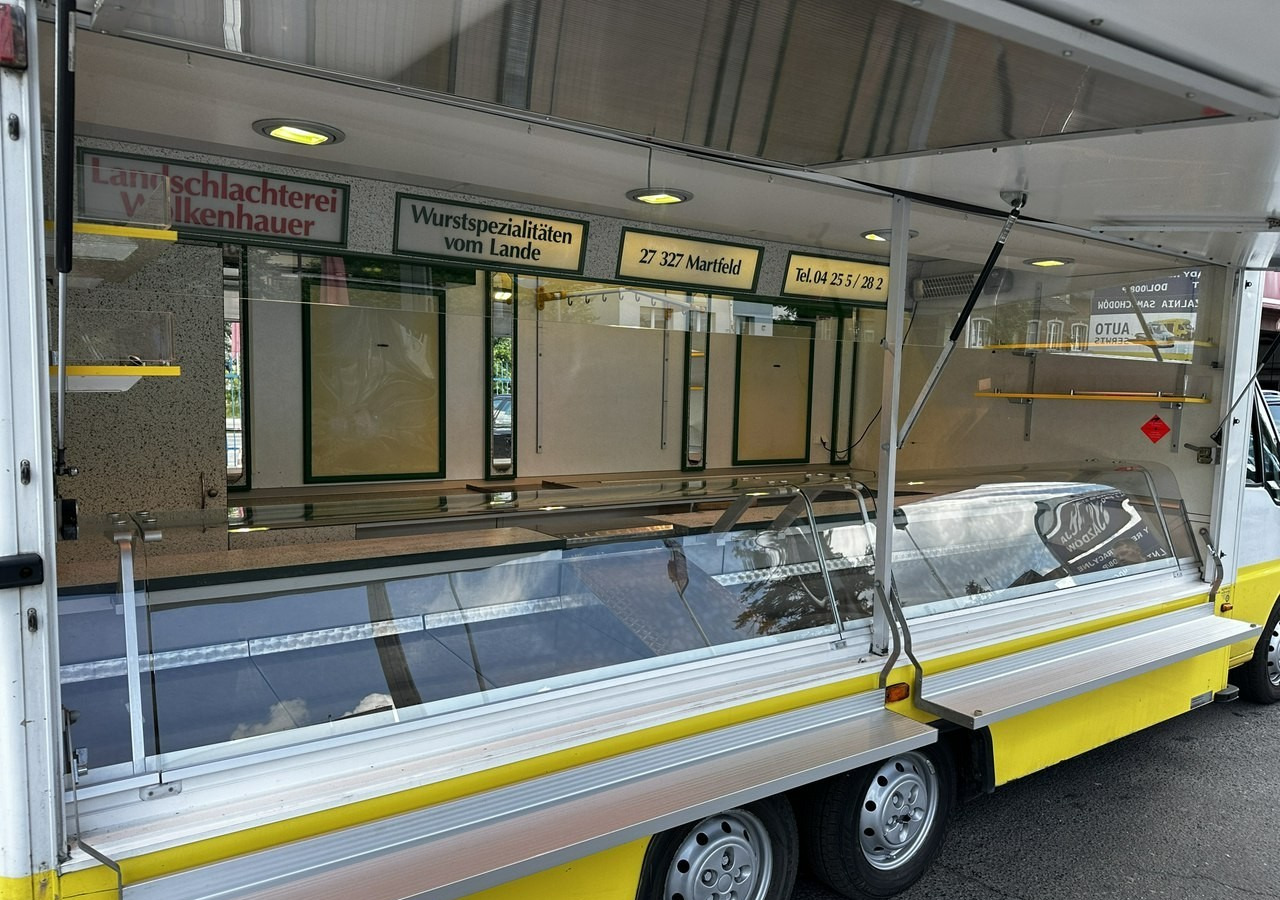Fiat Ducato Autosklep wędlin sklep bar Gastronomiczny Food Truck Foodtruck Borco - Camión tienda: foto 1 Fiat Ducato Autosklep wędlin sklep bar Gastronomiczny Food Truck Foodtruck Borco - Camión tienda: foto 1