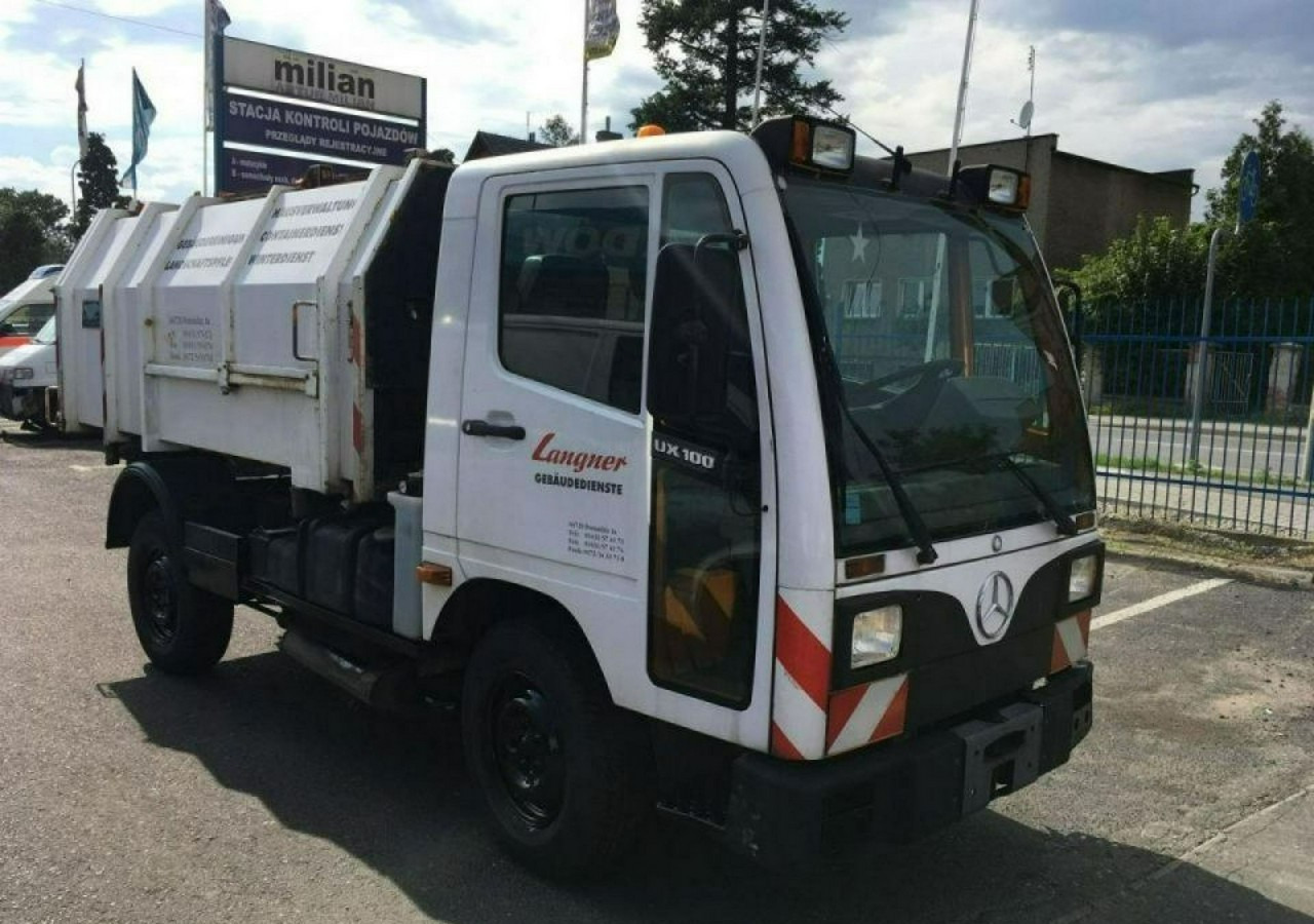 Inna Inny Unimog UX100 Śmieciarka wywrotka prasa - Camión de basura: foto 2 Inna Inny Unimog UX100 Śmieciarka wywrotka prasa - Camión de basura: foto 2