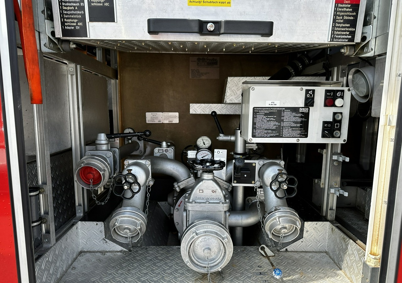 Iveco Inny Iveco Iveco Magirus FF95E Straż Pożarna Gaśnicza 4X4 Metz 96 jak Nowa - Camión de bomberos: foto 5 Iveco Inny Iveco Iveco Magirus FF95E Straż Pożarna Gaśnicza 4X4 Metz 96 jak Nowa - Camión de bomberos: foto 5