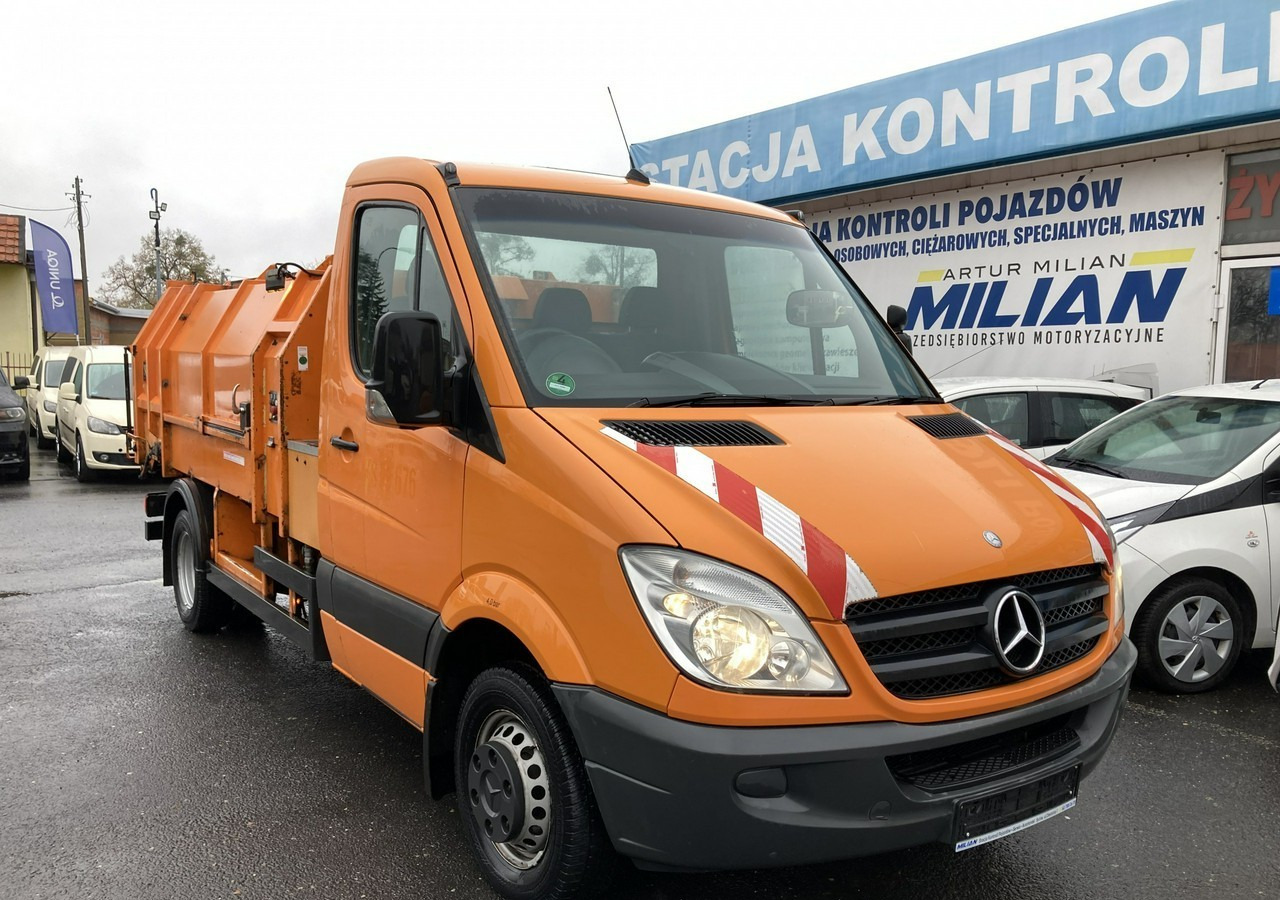 Mercedes-Benz Sprinter Sprinter 513 Śmieciarka Prasa 2010 - Camión de basura: foto 2 Mercedes-Benz Sprinter Sprinter 513 Śmieciarka Prasa 2010 - Camión de basura: foto 2