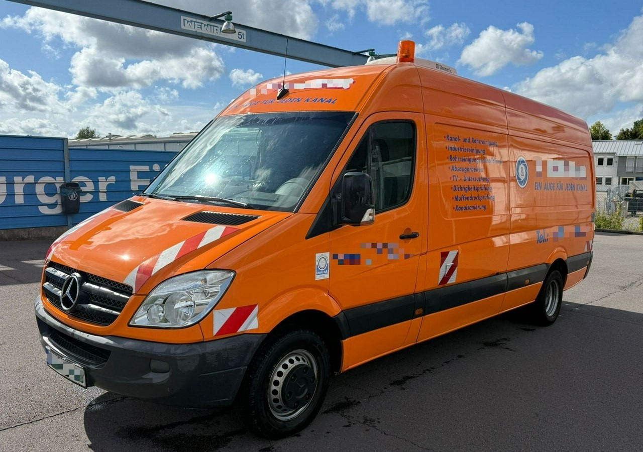 Mercedes-Benz Sprinter Sprinter Kanalizacja inspekcja kanałów wuko asenizacyjny Kamero wóz - Vehículo municipal, Furgón: foto 1 Mercedes-Benz Sprinter Sprinter Kanalizacja inspekcja kanałów wuko asenizacyjny Kamero wóz - Vehículo municipal, Furgón: foto 1